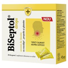 BiSeptol Drops aroma de lamaie 100g