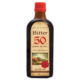 Bitter 50 Plante de Leac cu Ganoderma tinctura 500ml