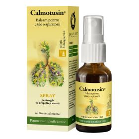 Calmotusin cu propolis si menta spray fara alcool 