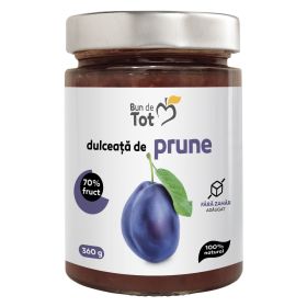 Dulceata de prune, 100% NATURAL, fara zahar adaugat, fara chimicale