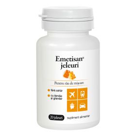 Emetisan cu ghimbir si lamaie 20 jeleuri