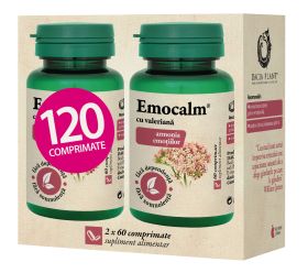 Emocalm cu valeriana comprimate "2 la pret de 1" 
