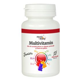 Multivitamin junior ursuleti cu fructe 20 jeleuri