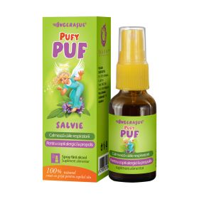 PufyPUF Salvie spray - calmeaza durerile de gat