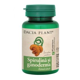 Spirulina si Ganoderma comprimate