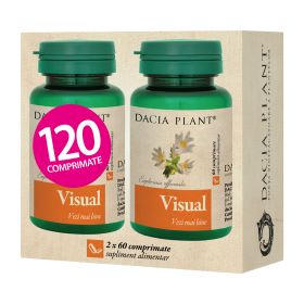 Visual comprimate "2 la pret de 1"